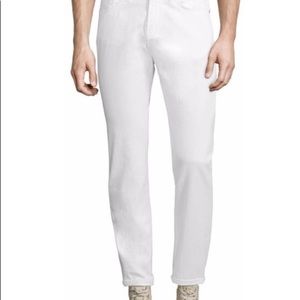 NWT J BRAND KANE STRAIGHT LEG SZ 38 in WHITE